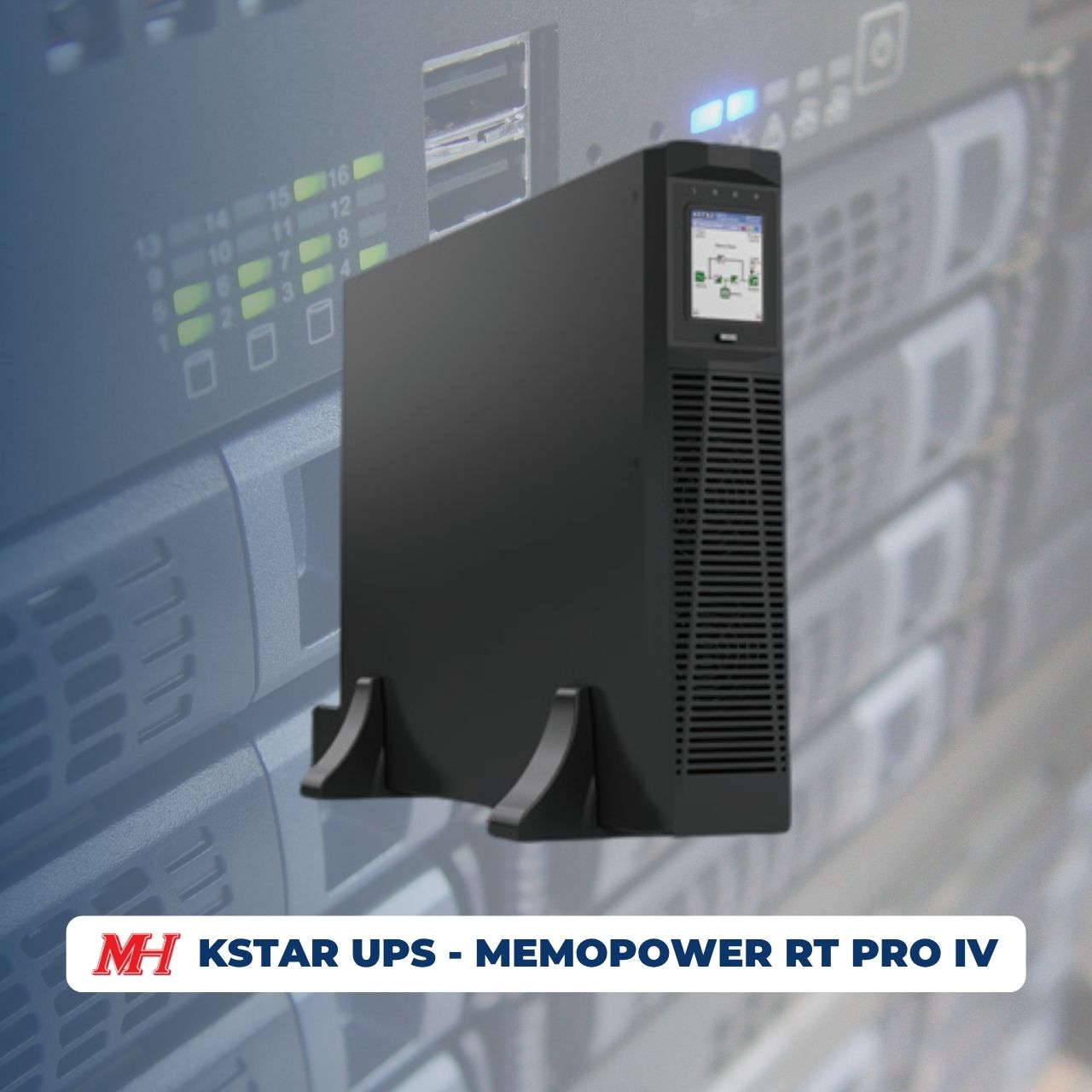 Bộ lưu điện UPS Online Kstar Memopower RT PRO IV (6-10kVA)